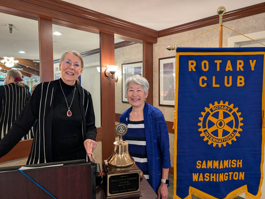 Donna Cameron Encourages Sammamish Rotary to Choose Kindness
