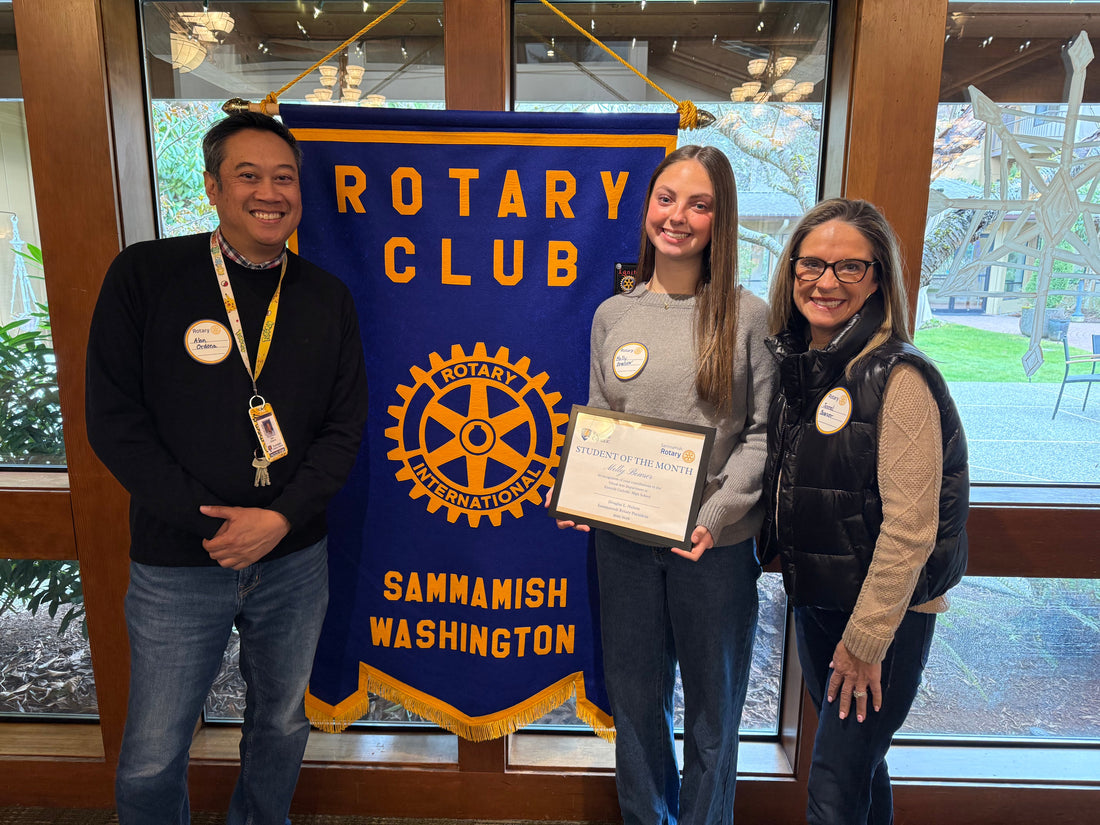 Molly Bowser, Student of the Month in Visual Arts