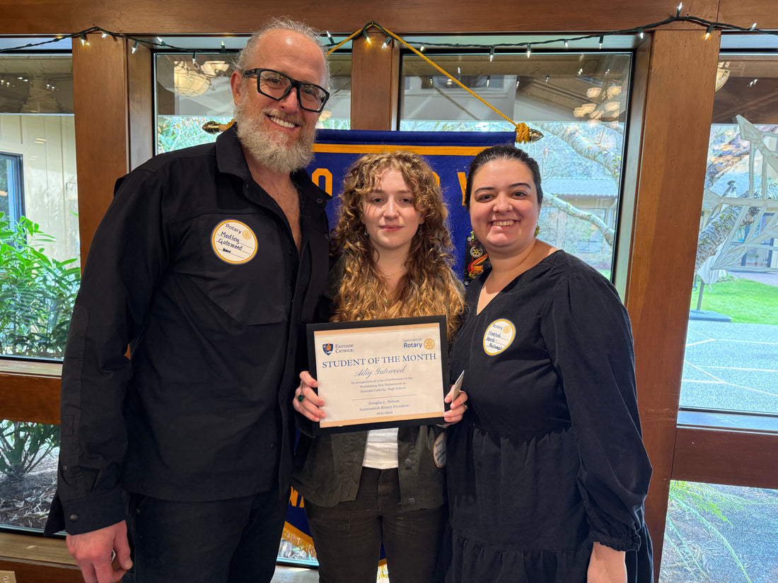 Ailily Gatewood Recognized by Sammamish Rotary